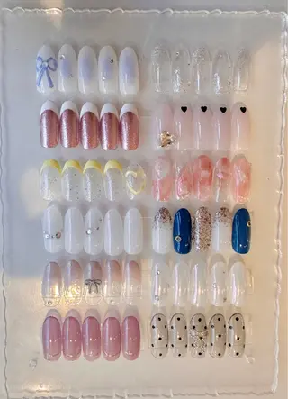 ネイル 羽鳥 薫乃のネイルデザイン