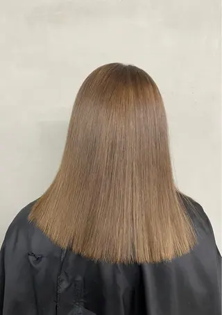 セミロング カラー ヘアアレンジ Ameri/髪質改善 /韓国ヘア🇰🇷のヘアスタイル