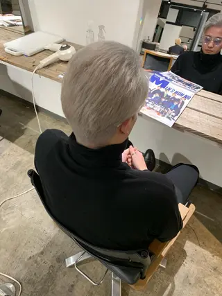 ショート カラー メンズ 🌈ディレクター🌈 徳松優希のヘアスタイル