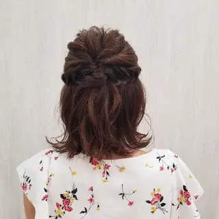ヘアアレンジ 💎✨艶髪美髪✨💎 Alushe心斎橋店のヘアスタイル