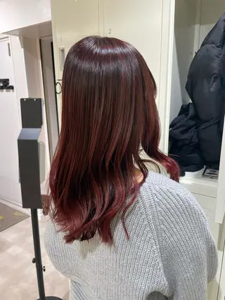 ロング カラー ヘアアレンジ 野町好花 レイヤー/髪質改善のヘアスタイル