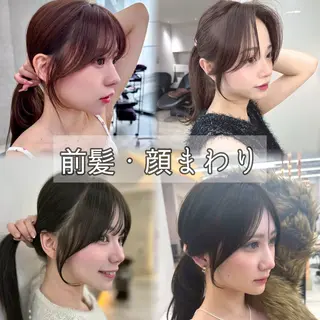 縮毛矯正/レイヤー 韓国/顔まわり/夢音のヘアスタイル