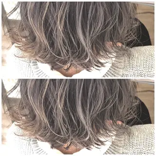 ミディアム カラー CheRiR【シェリール】所属・cherir髪質改善 パーソナルカラー診断のヘアスタイル