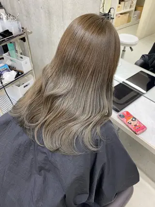 セミロング Clore所属・うる艶ヘア♡韓国好き 透明感　shotaのヘアスタイル