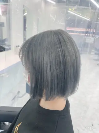 ミディアム カラー 🫧ハイトーン🫧 ベージュ🫧徹哉のヘアスタイル