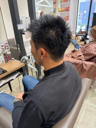 メンズ 細沼 葵のヘアスタイル