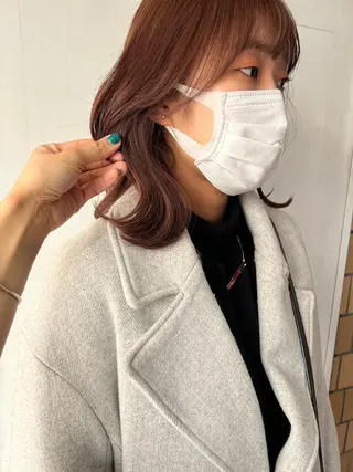 ミディアム 🍃透明感スタイル yu-ka🍃のヘアスタイル