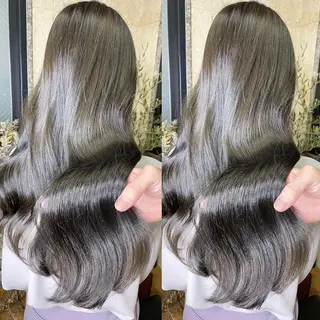 ロング カラー 色気グレージュ 🤍kosuke🤍のヘアスタイル