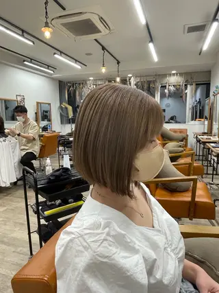 ショート Lucina hair所属・金子 栄希のヘアスタイル