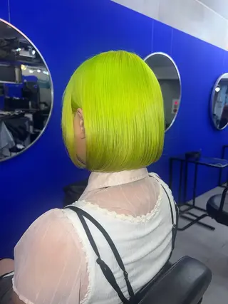 ショート AIRA/ブリーチ /透明感カラーのヘアスタイル