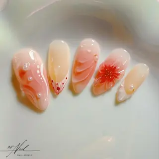 ミディアム 28ネイル フェンのネイルデザイン