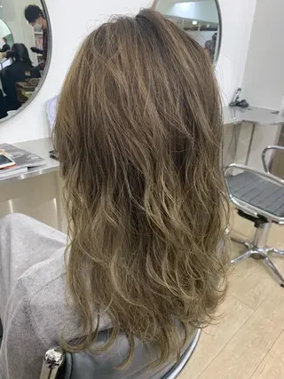 ロング カラー Reb_keiji 👑小倉圭司のヘアスタイル