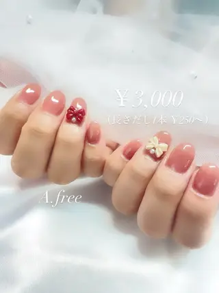 ネイル A.free✧*｡ アレルギー対応✧*｡のネイルデザイン