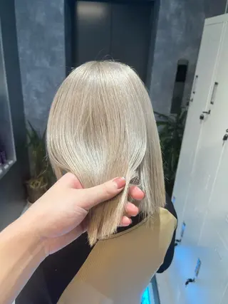 ミディアム ✨メンズ特化& ブリーチ特化Ryuのヘアスタイル
