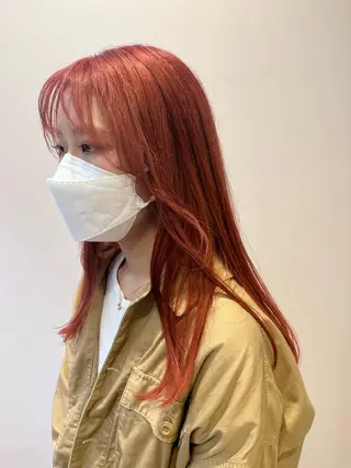 ロング カラー dogstar小林諒 レイヤー/パーマのヘアスタイル