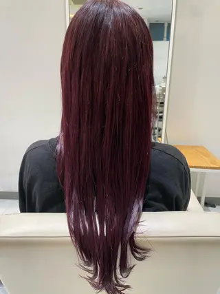 ロング 佐々木 麻衣のヘアスタイル