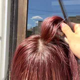 カラー 中村 友香のヘアスタイル