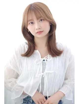 ミディアム 🌸水澤衣織 🌸のヘアスタイル