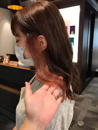 セミロング 天王寺/阿倍野 tocca rieのヘアスタイル