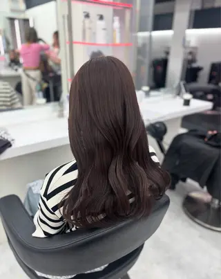 ロング カラー 🤍レイヤー/顔周り 暖色hirari🤍のヘアスタイル