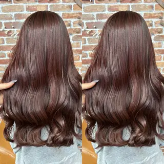 ロング MOMO KAのヘアスタイル