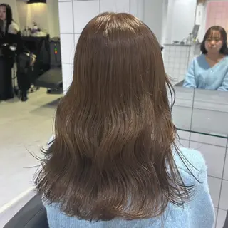 カラー 透明感映えカラー🐬 BABY上野のヘアスタイル