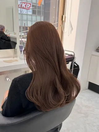 ロング カラー ブレンバイドット所属・ニュアンスカラー/ 🫧レミ(坊主)のヘアスタイル