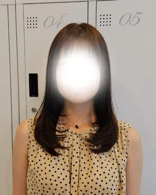 セミロング カラー ミク🇰🇷 /Agu hairのヘアスタイル