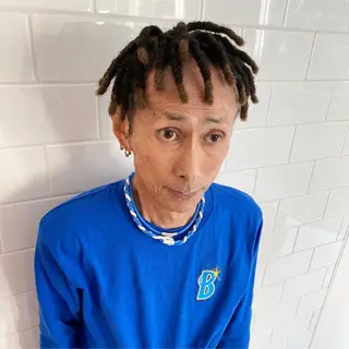 ショート カラー パーマ ヘアアレンジ ネイル マツエク・マツパ 中元 淳のヘアスタイル