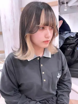 ショート カラー お肌トーン🆙カラー 全ての女性を艶髪にのヘアスタイル