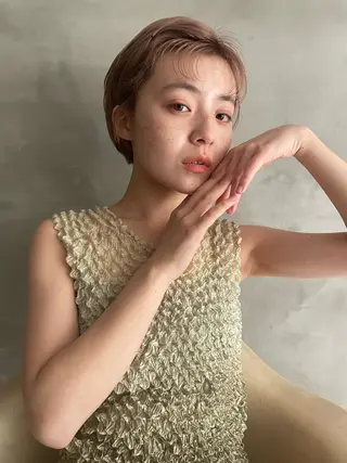 ショート カラー classic 新横浜所属・大人girly🛋️ 🤍yukakoのヘアスタイル