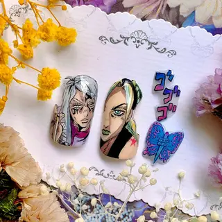 ネイル シェアサロンLei.g(レイジー)所属・3Dアートネイル💗 都築レナのネイルデザイン