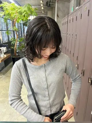 ミディアム 伊藤ほのか /パーマ/ショートのヘアスタイル