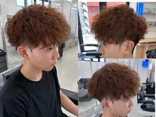 パーマ メンズ 土岐 仁/メンズ専門 パーマ特化美容師のヘアスタイル