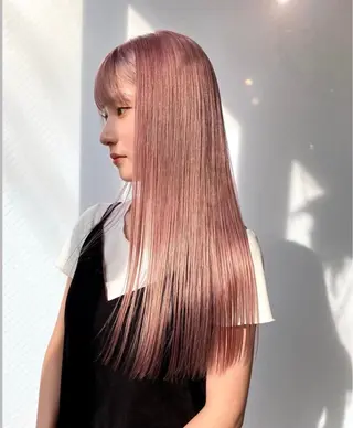 カラー 森 乃愛のヘアスタイル