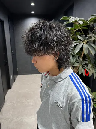 メンズ カラー ⚡️札幌メンズ特化 ⚡️パーマの達人⚡️のヘアスタイル