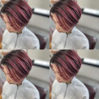 ショート カラー 木村丈晴✂️ご来店 お待ちしてます😊のヘアスタイル
