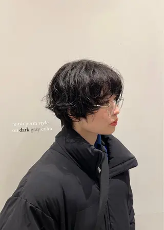 ショート パーマ/名古屋パーマ / コデラ ナナホのヘアスタイル