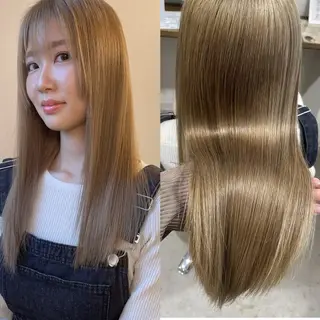 ロング ココルアナ 豊中美容室のヘアスタイル