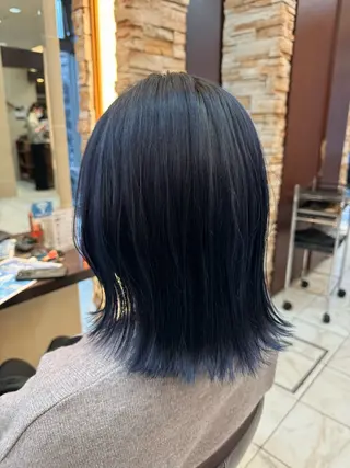 ミディアム ⭐️透明感カラー/ パーマ⭐️宮野翔のヘアスタイル