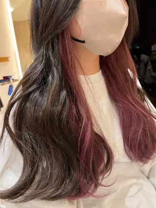 カラー 久永 菫のヘアスタイル