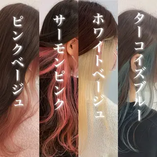 ロング カラー ブリーチなし/暖色/ 透明感/ririkaのヘアスタイル