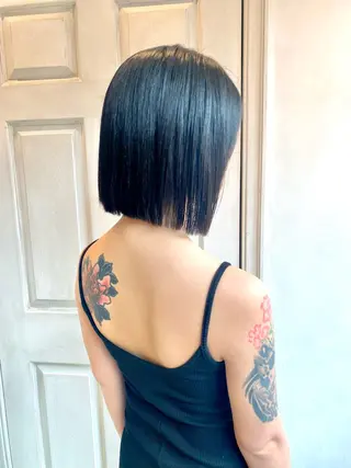 ミディアム 千 田のヘアスタイル