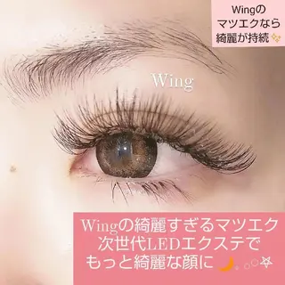 マツエク・マツパ ウイング美容室 eyelash&hair所属・eyelash Wingのマツエク・マツパデザイン