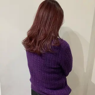 ロング カラー レイヤー/顔周り /AKARIのヘアスタイル