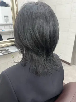 ミディアム 【髪質改善】全席個室 Zina北千住　高澤のヘアスタイル