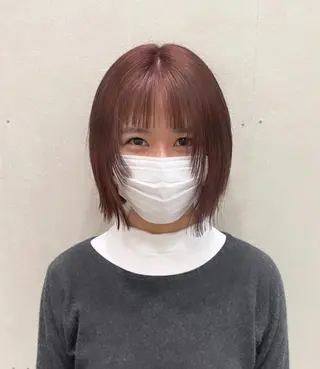 ミディアム 東京の技術を 京都で✂︎🕊️💖のヘアスタイル