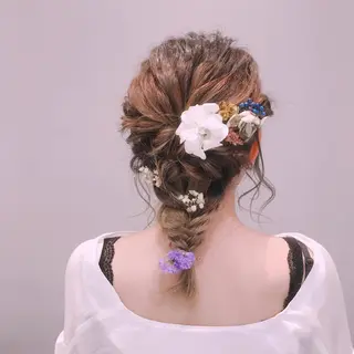 ミディアム ヘアアレンジ 大人お洒落女子❤︎ Ayakoのヘアスタイル