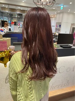 ロング カラー Lico所属・小川 楓華のヘアスタイル