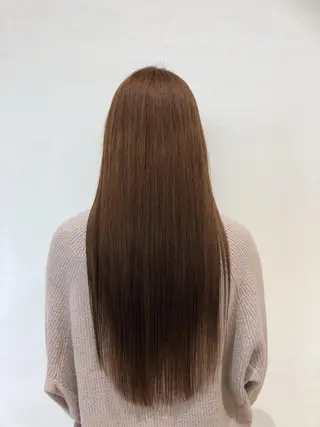 ロング 安田 美由紀のヘアスタイル